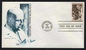 #1754 13c Dr Papanicolaou, Marq FDC **ANY 5=FREE SHIPPING** - Picture 1 of 1