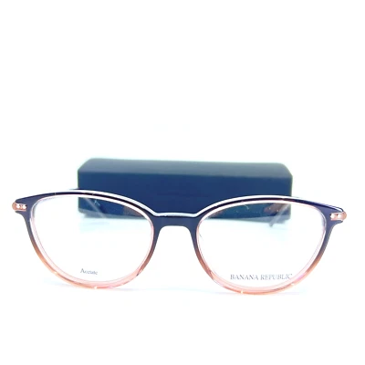 Gafas Banana Republic BR 203 DQ2 Negro Rosa Monturas Ojos de Gato 52[]17 135 mm Foto 1 de 4