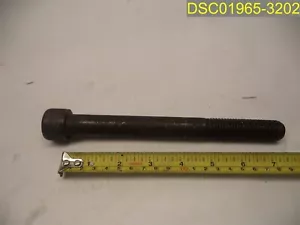 Qtà=15: Vite con tappo a testa cilindrica lunga 3/4"-10 x 8", lunghezza filettatura 2 1/2" YFS - Foto 1 di 3