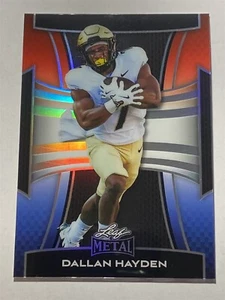 DALLAN HAYDEN buffaloes 2025 Leaf Metal #35 Prismatic RWB 2/3 (U9) - Picture 1 of 2