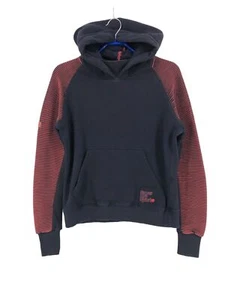 SUPERDRY Damen Sport High Neck Kapuzenpullover Größe UK:14 - L - Bild 1 von 10