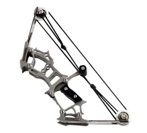 Mini 8.6in composite bow small Bow&arrow composite bow stainless steel slingshot - Picture 1 of 8