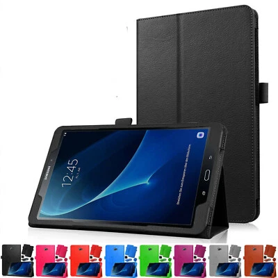 Leather Stand Case For Samsung Galaxy A 10.1 2016 2018 2019 T580 T590 T515 T510 - Image 1 of 2