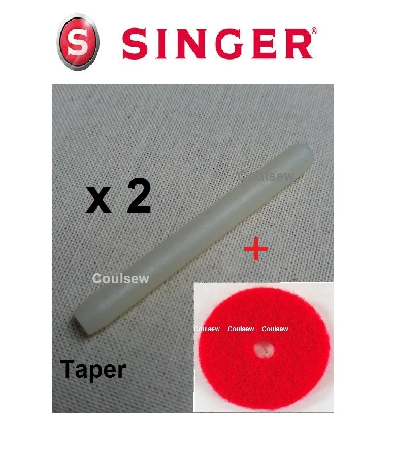 2 SINGER SEWING MACHINE COTTON REEL SPOOL PIN 327/347/427/457/507/514/522 ETC - Image 1 of 1