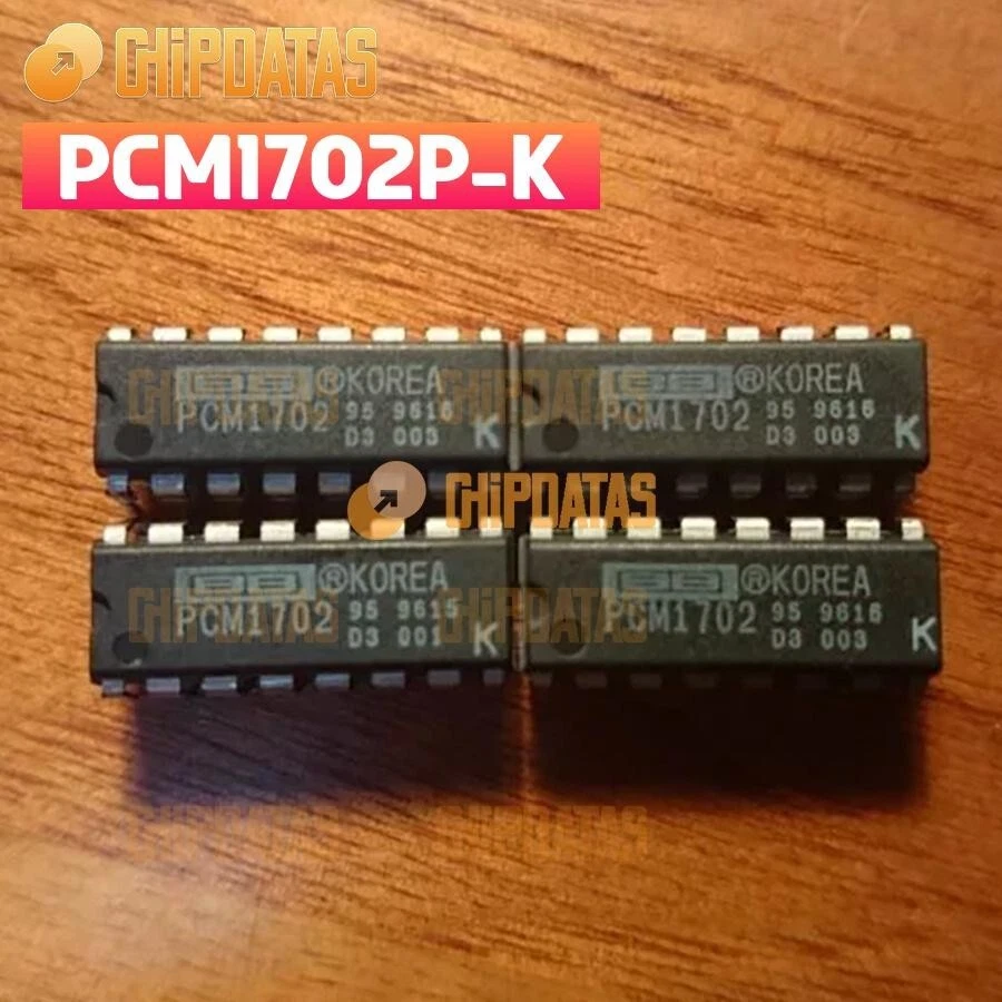 1 ШТ BURR-BROWN / TI PCM1702P-K PDIP16 BiCMOS ЦИФРО-АНАЛОГОВЫЙ ПРЕОБРАЗОВАТЕЛЬ - Изображение 1 из 1