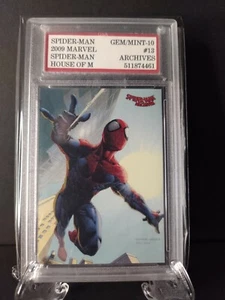 Marvel Spiderman #13 2009 House of M gem deportes 10 gemas como nuevas sin holo - Imagen 1 de 2