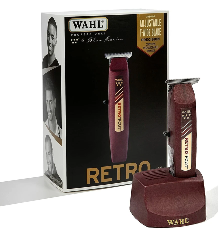 Wahl #8412 Professional 5 Star Cordless Retro T-Cut Trimmer