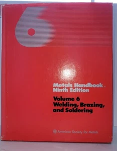Metals Handbook 9th Ed. Vol 6. Welding  Brazing & Soldering - Picture 1 of 11