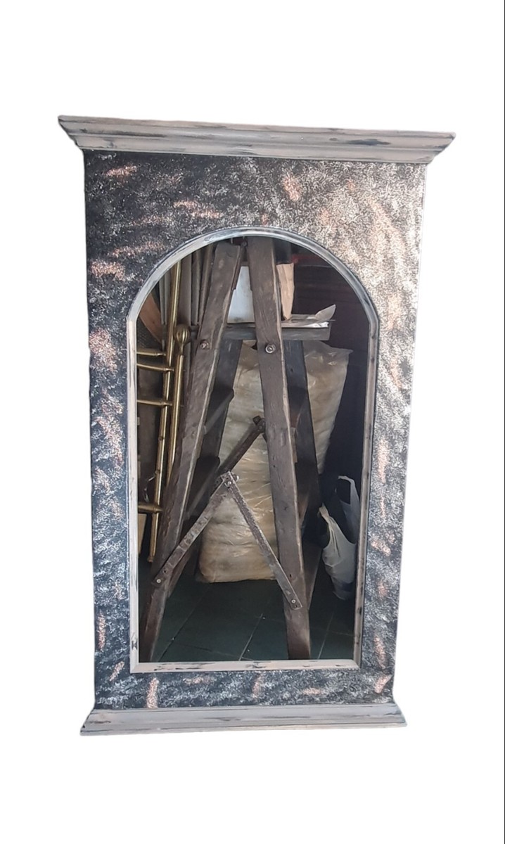 Specchio Da Parete Rettangolare 20x30 Cm - Metallo Color Rame, Design Moderno - Foto 8