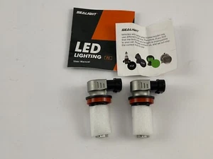 SEALIGHT® F5 H11/H16/H8/H9 LED Fog Light Bulbs 3000K Golden Yellow 30W 10000LM - Picture 1 of 2