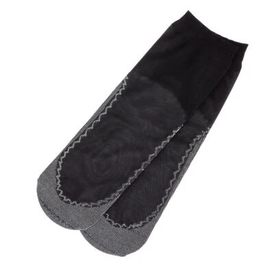 10 pares de meias curtas femininas de náilon elástico ultrafino transparente sedoso - Imagem 1 de 4