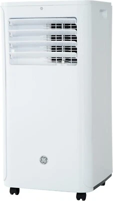 GE Portable Air Conditioner Window AC 6000 BTU Digital Controls Remote (White) - Image 1 of 4
