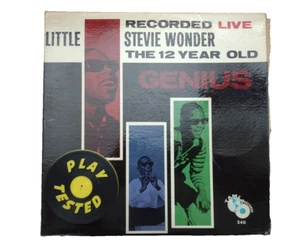 Little Stevie Wonder The 12 Yeard Old Genius Recorded Live - original vinyl VG+ - Picture 1 of 5