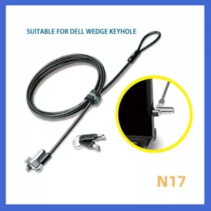Wedge Shaped Laptop Anti-Theft Lock Suitable For DELL3 * 5MM Small Lock Hole - Picture 1 of 5