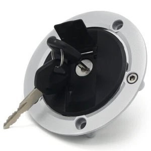 Fuel Gas Tank Cap Cover Keys for Suzuki Bandit 650 SFV650 GSX650 GSXR750 SV1000 - Picture 1 of 4