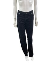 David Kahn Women's Size 31 Solid Black Jeans