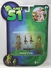 Movie 'Planet 51' Figures Set : Soldier Pack (NO.51012) by Jazwares 2009  