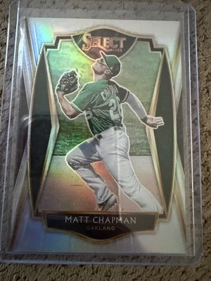 2021 Panini Select - Premier Matt Chapman #194 Holo Prizm - Image 1 of 2