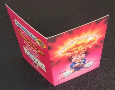 MUGGIN MEGAN / PATTY PUTTY: 2015 GPK 30th PANO BOOKLET SKETCH CARD (1/1) BARRETT - Image 1 of 4