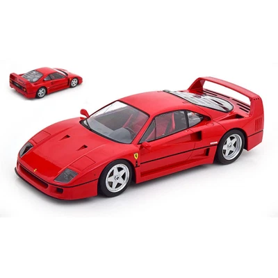 FERRARI F40 1987 RED SEATS 1:18 Kk Scale Auto Stradali Modellino Nuovo - Immagine 1 di 3