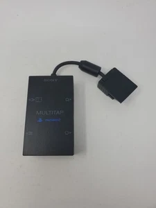 PlayStation 2 PS2 Multitap Adapter OEM Official Sony Black Tested - Picture 1 of 6