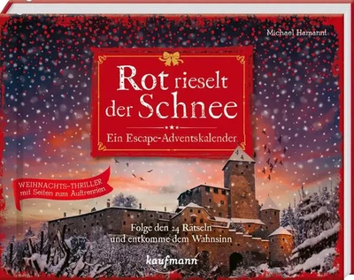KAUFMANN ERNST VLG GMBH Rot rieselt der Schnee - Ein Escape-Adventskalender | Michael Hamannt | Kalender