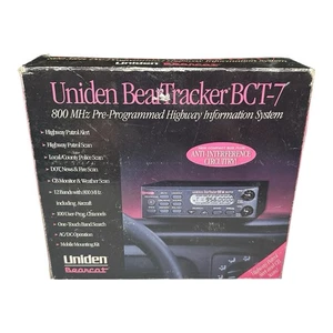 Uniden Bear Tracker 800 BCT7 Polizei Feuerwehr Autobahn Scanner NOS Powers Up funktioniert! - Bild 1 von 9