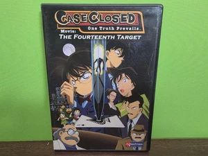 Case Closed - The Movie: The Fourteenth Target (DVD, 2007) FUNimation RARE OOP - Imagen 1 de 4