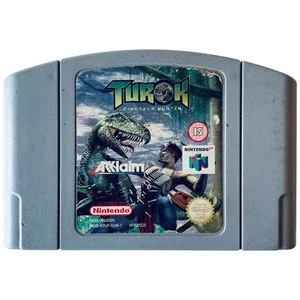 Turok Dinosaur Hunter Nintendo 64 N64 Game PAL Retro FPS Adventure Cart - Bild 1 von 6