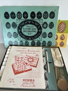 Kit de decoración de huevos de Pascua Pysanka ucraniano SURMA 1967 ~ Completo por favor leer - Imagen 1 de 9