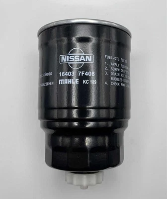 Genuine  Nissan Fuel Filter - 16403-7F40B / MAHLE KC189 - Image 1 of 4