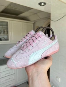 Vintage Puma Speedcat Sneaker Pink Rennschuhe Y2K Größe EU 37 US 5 - Bild 1 von 11