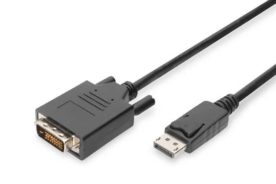 CAVO ADATTATORE DISPLAYPORT CONNETTORI DP MASCHIO - DVI-D(24+1) MASCHIO MT. 2 - Immagine 1 di 4