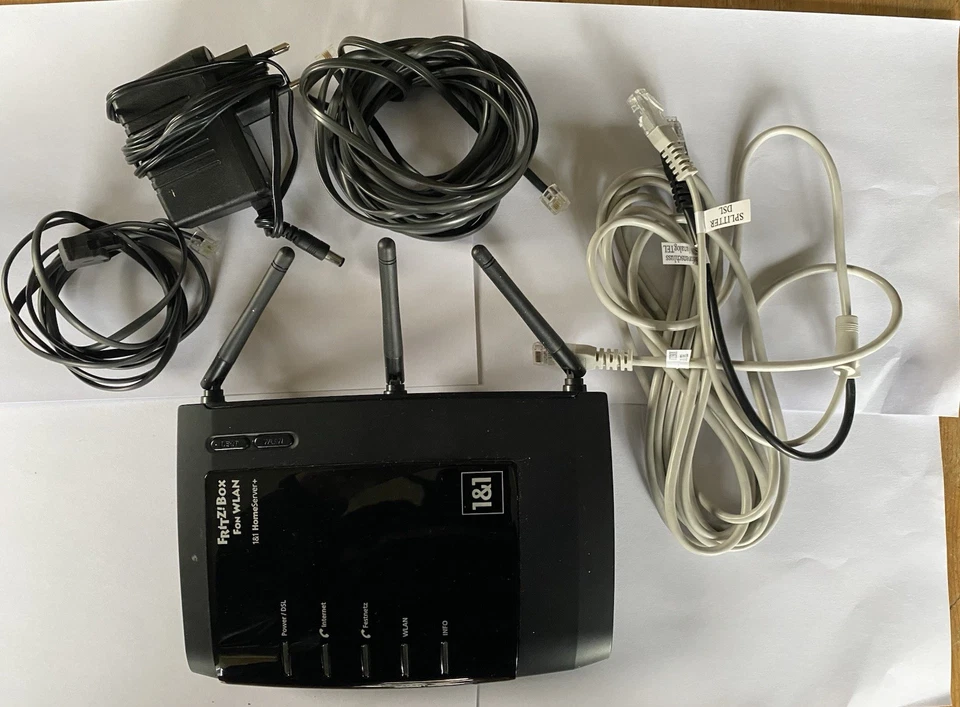 Router Fritz!Box 7270 v3 - DSL-Router, 4x LAN 2xFON 1xISDN USB - Bild 1 von 1