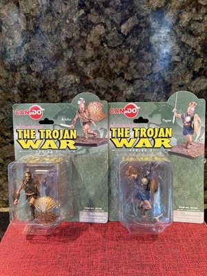 Figuras históricas de la guerra de Troya escala 1:24: Aquiles y Troyano Foto 1 de 3