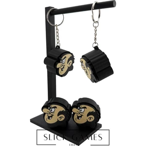 Gargamel Keychain Clicker #1 | 3D Printed | Mechanical Switch Fidget Toy - Picture 1 of 1