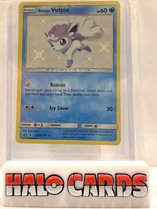 PACKFRISCH Pokemon Alolan Vulpix SV8/SV94 Holo Rare Shiny Vault Hidden Fates HF - Bild 1 von 2