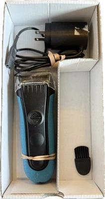 BrAun Series 3 ProSkin USED Blue Shaver Trimmer Wet & Dry Precision 3040s - Image 1 of 4