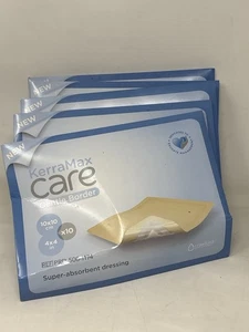 KerraMax Care Gentle Border Super-Saugent Dressing 4”x4” Menge 50 Pads 2024 - Bild 1 von 4