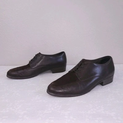 MUNRO 系带短靴舒适鞋女式 12 M 皮革麂皮绒瓦伦西亚牛津鞋 — 第 1/4 张图片