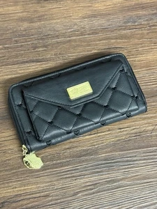 No Strap Betsey Johnson Quilted Heart Crossbody Purse Shoulder Bag Handtasche Black - Bild 1 von 12