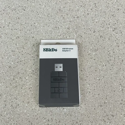 8BitDo Wireless USB Adapter 2 for Switch/Switch 2, Windows PC, Mac & Raspberry P - Image 1 of 3
