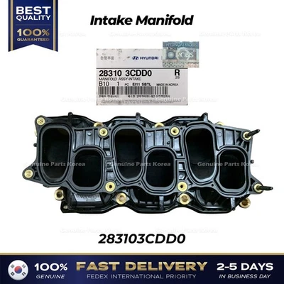⭐Genuino⭐ Colector de admisión 283103CDD0 para Hyundai Genesis Kia K900 Foto 1 de 4