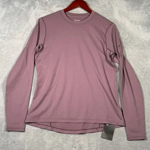 Arcteryx Shirt Womens Large Purple Taema Thermal Crew Long Sleeve Interstellar - Picture 1 of 12