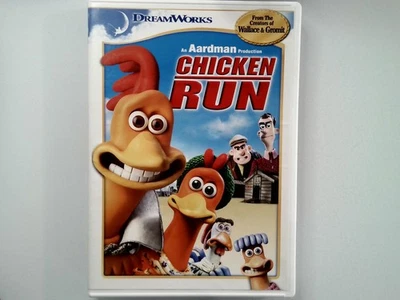 Chicken Run DVD 2000 Family Animation DreamWorks Aardman Special Features - Image 1 of 2