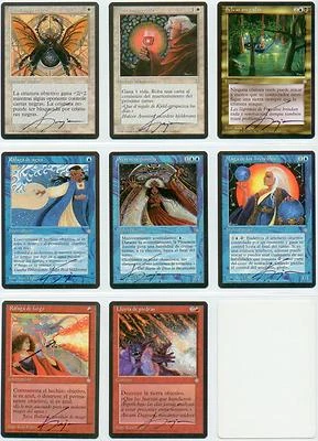 SIGNED Kaja Foglio Artist Proof _10x SPANISH ICE AGE - Hydro/Pyroblast, STP - Image 1 of 4