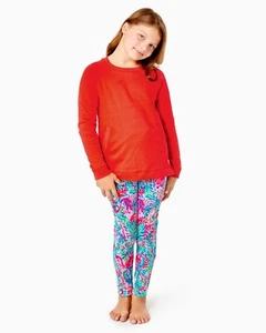 Lilly Pulitzer Girls Luxletic Mini Beach Comber Sweatshirt XL 12-14 YEARS 253853 - Picture 1 of 9
