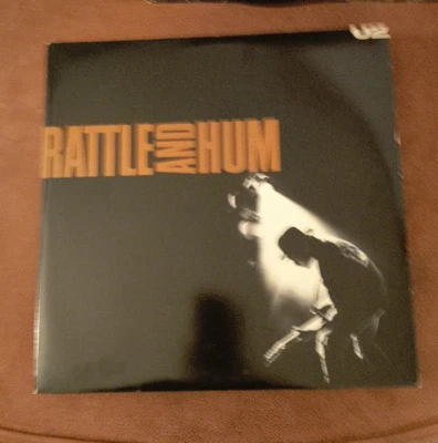 U2 Rattle and Hum U27 1988 Island Records CANADA IMPORT 2xLP 12" Vinyl Gate LP - Image 1 of 4