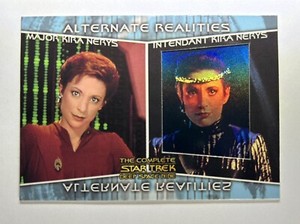 THE COMPLETE STAR TREK DEEP SPACE NINE ALTERNATE REALITIES  AR2 MAJOR KIRA NERYS