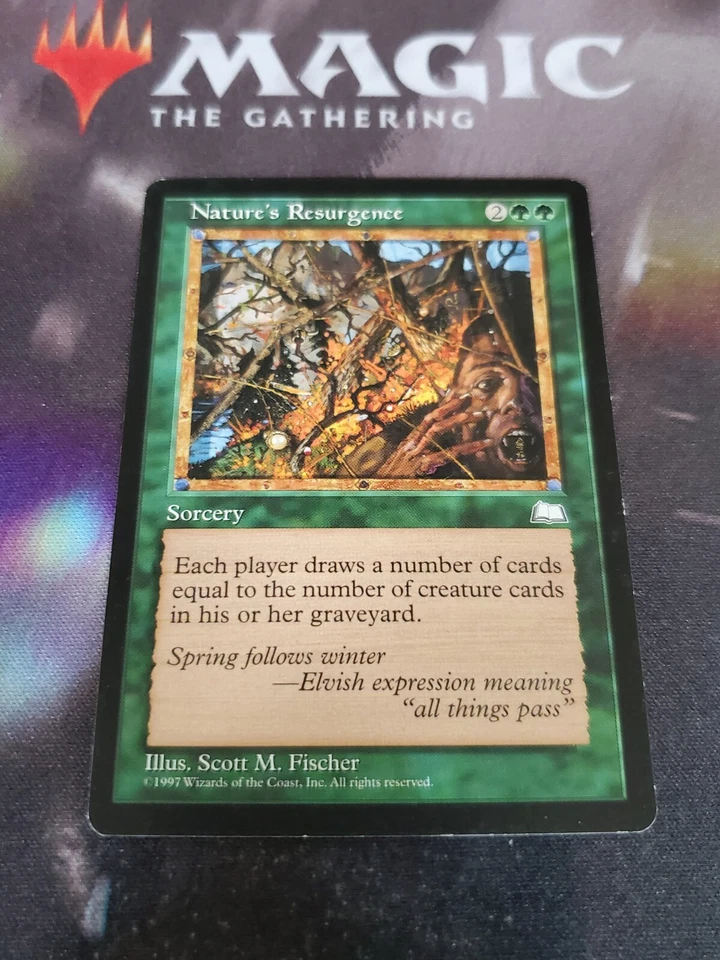 MTG. Nature's Resurgence. Weatherlight. Lp - Image 1 of 1
